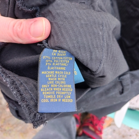 POLO RALPH LAUREN Black Brooke Skinny Chino Boating Pants Womens Sz 4 - Picture 6 of 6